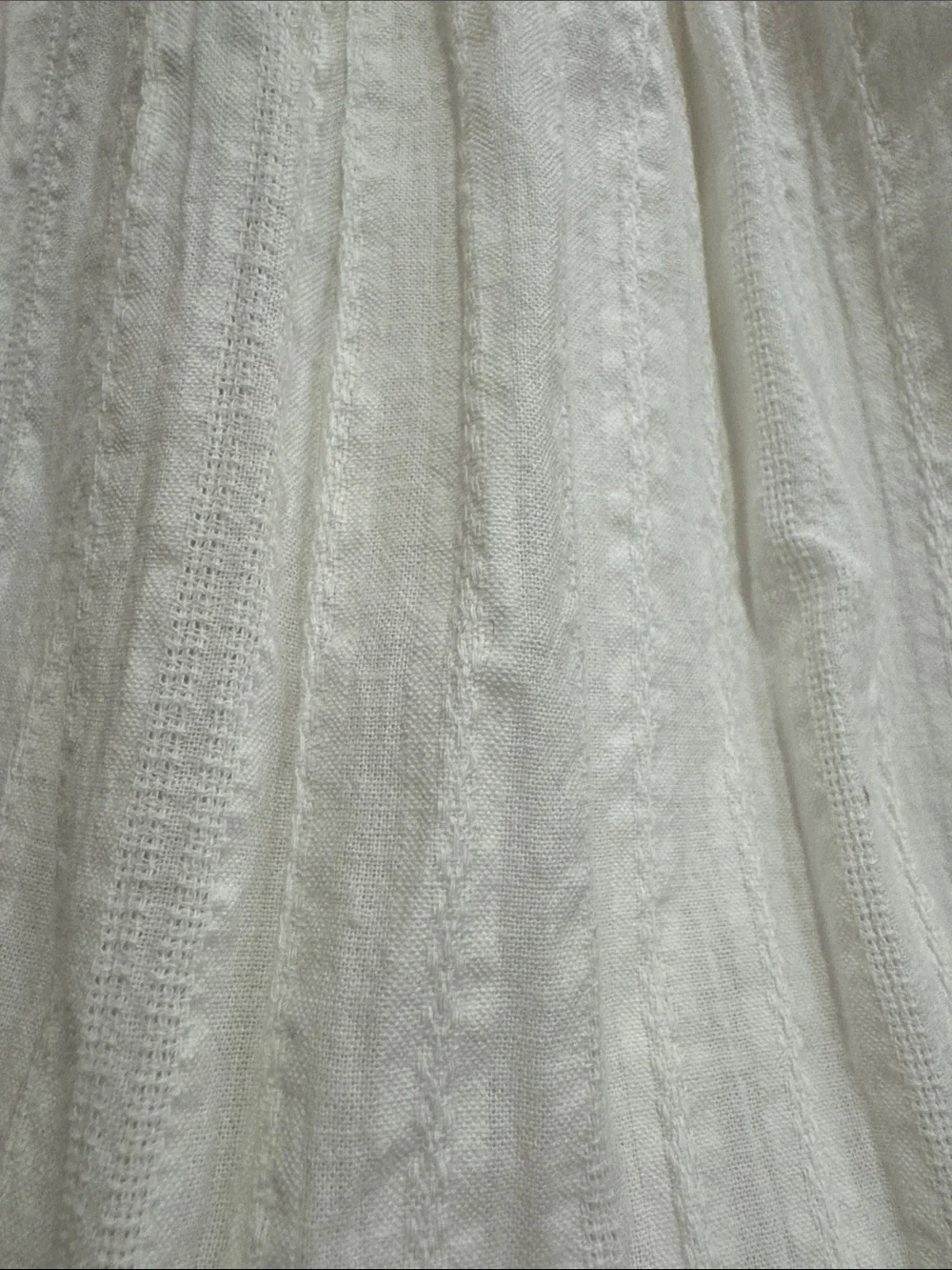 MNG ~ Mango Kids Flutter Detail Sleeve Pure Cotton A-Line Dress / Size 10 / NEW